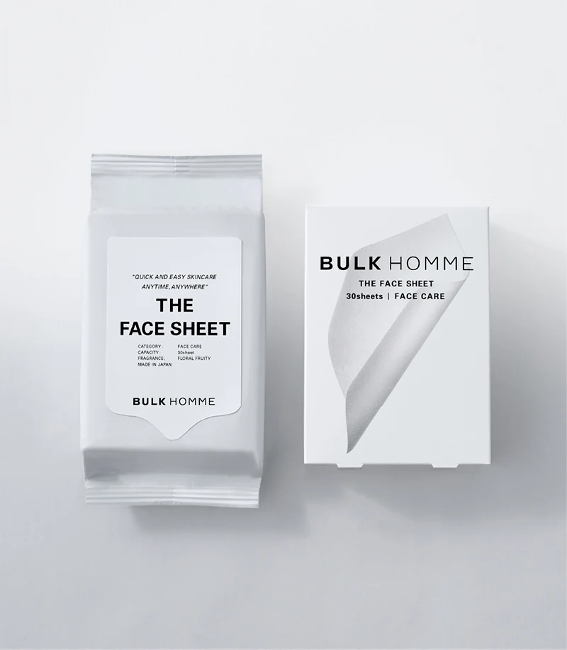 Bulk Homme The Face Sheet