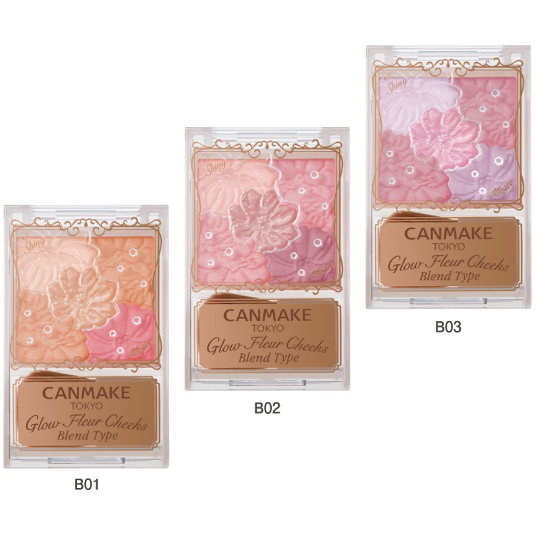 Canmake Glow Fleur Cheeks (Blend Type) - Image 6
