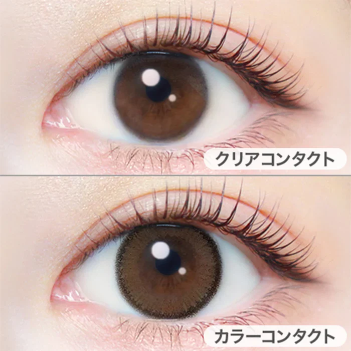 EverColor 1 Day Natural Contact Lenses Apricot Brown - Image 2