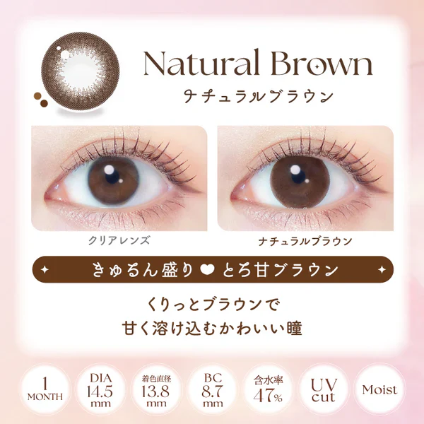 EverColor Monthly Contact Lenses Natural Brown - Image 4