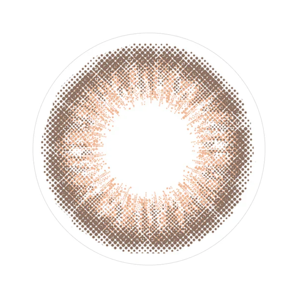 Evercolor Monthly Eye Genic Contact Lenses Shimmer Chocolat - Image 3