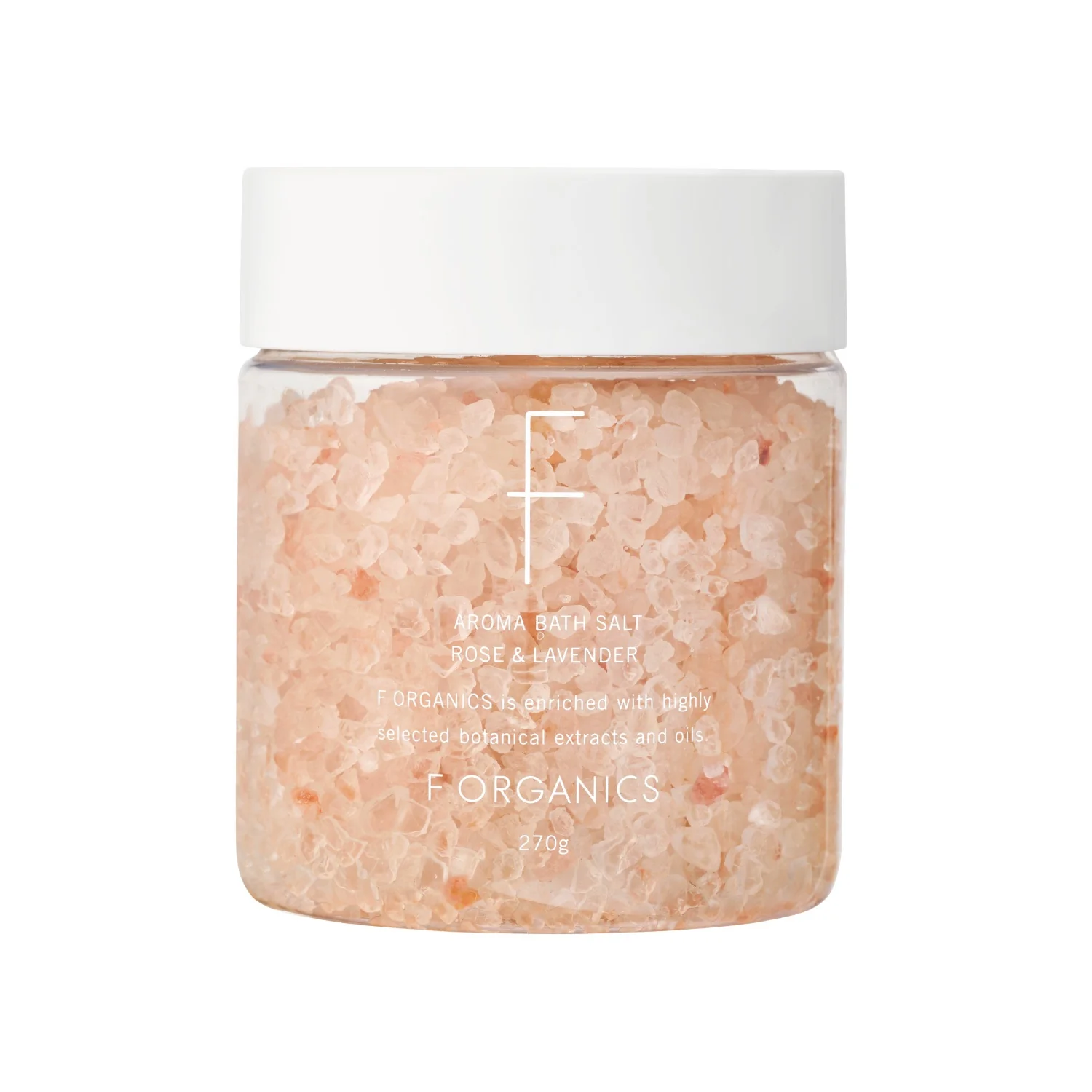 F Organics Aroma Bath Salt Rose & Lavender