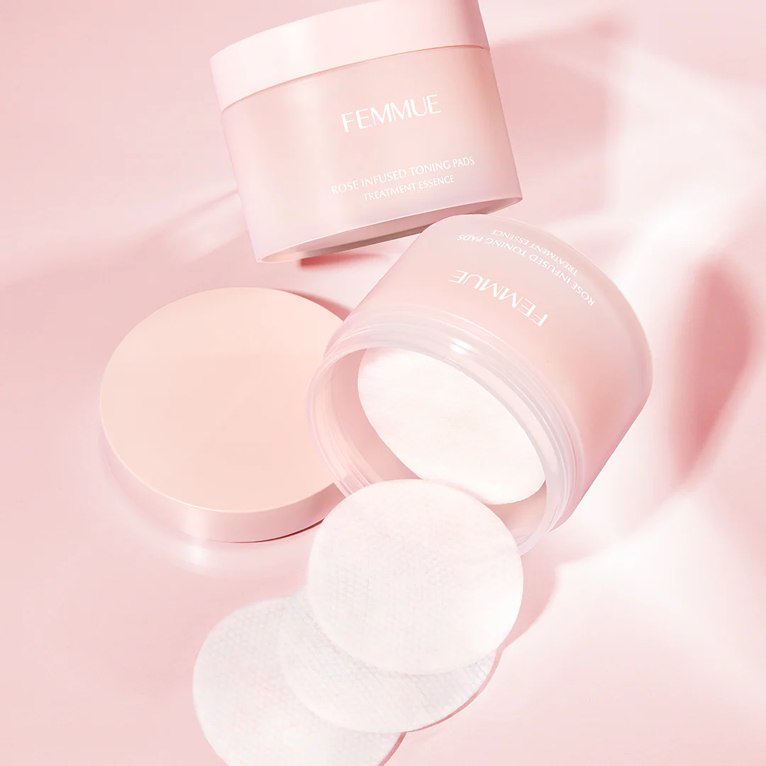 Femmue Rose Infused Toning Pad - Image 2