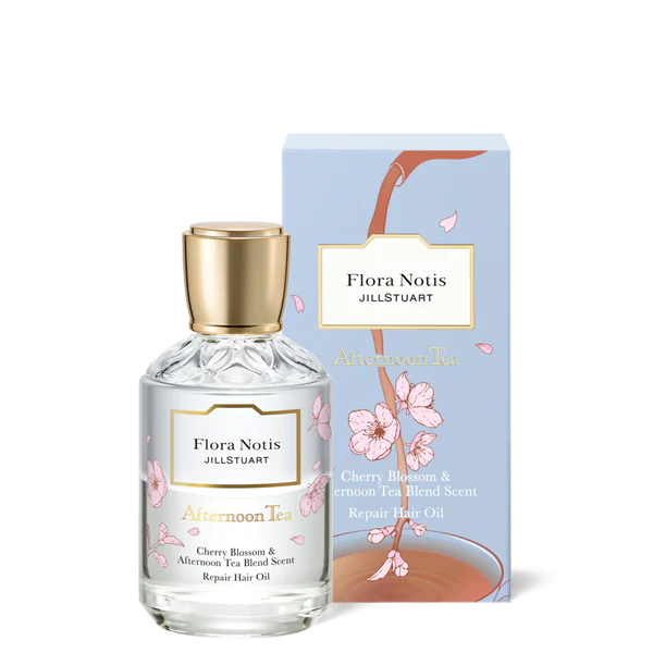 Flora Notis Jill Stuart Cherry Blossom & Afternoon Tea Blend Repair Hair Oil