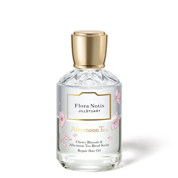 Flora Notis Jill Stuart Cherry Blossom & Afternoon Tea Blend Repair Hair Oil - Image 2