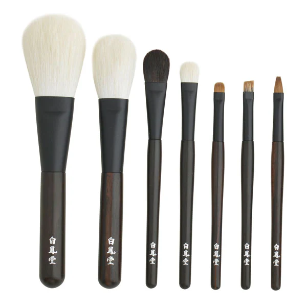 Hakuhodo Ebony Seven Piece Set N