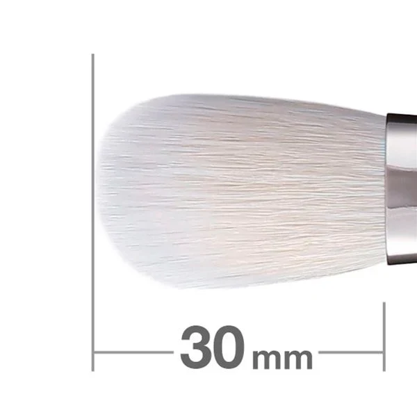 Hakuhodo J545 Duo Fibre Powder & Liquid Round & Flat - Image 2