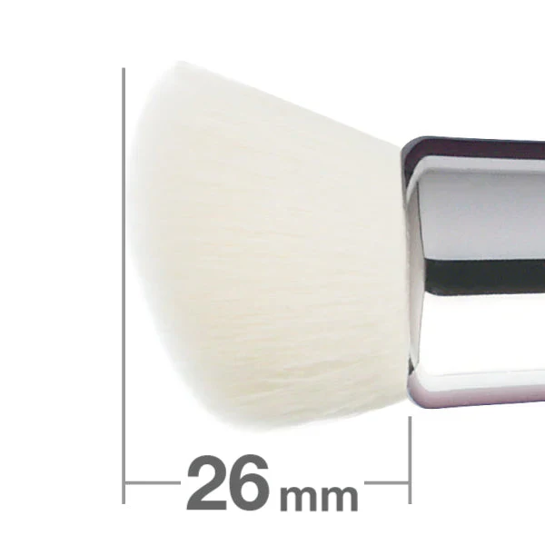 Hakuhodo J9012 Powder & Liquid Shampoo, Round Diagonal Steps - Image 2