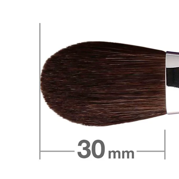 Hakuhodo J023 Blush Brush Round & Flat - Image 2
