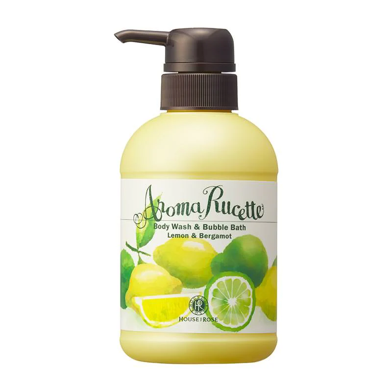 House of Rose Aromatic Body Wash & Bubble Bath Set 350mL - Image 2