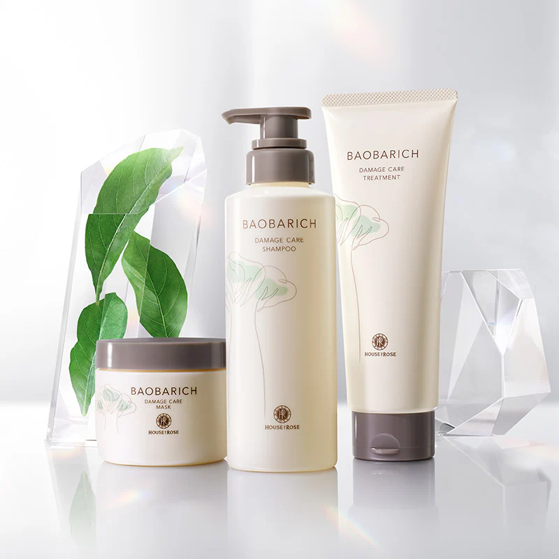 House of Rose Baobarich Damage Care Shampoo 300mL - Image 4