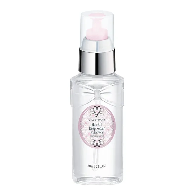 Jill Stuart White Floral Hair Oil Deep Repair