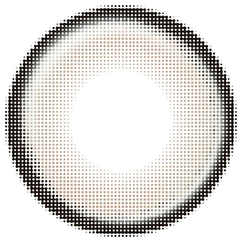 LARME Silicone Hydrogel Double Moist UV Big Addictea Beige - Image 2