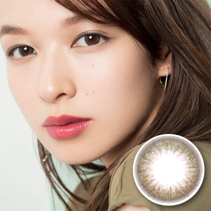 LuMia 2week Contact Lenses Chiffon Olive