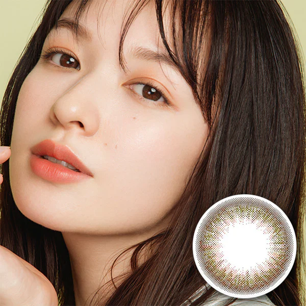 LuMia 14.5 Color Contact Lenses Chiffon Olive Plus - Image 4