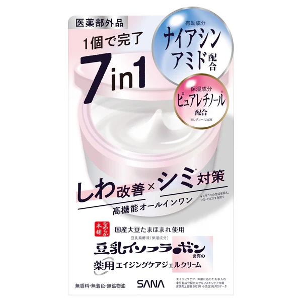 Nameraka Honpo Medicated Wrinkle Gel Cream White