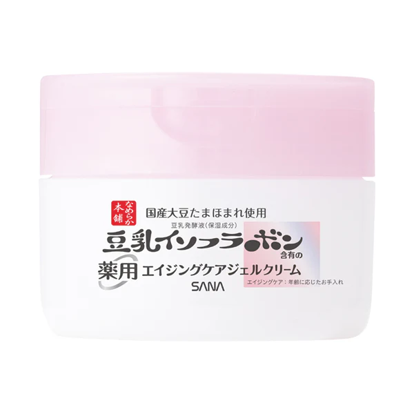 Nameraka Honpo Medicated Wrinkle Gel Cream White - Image 2