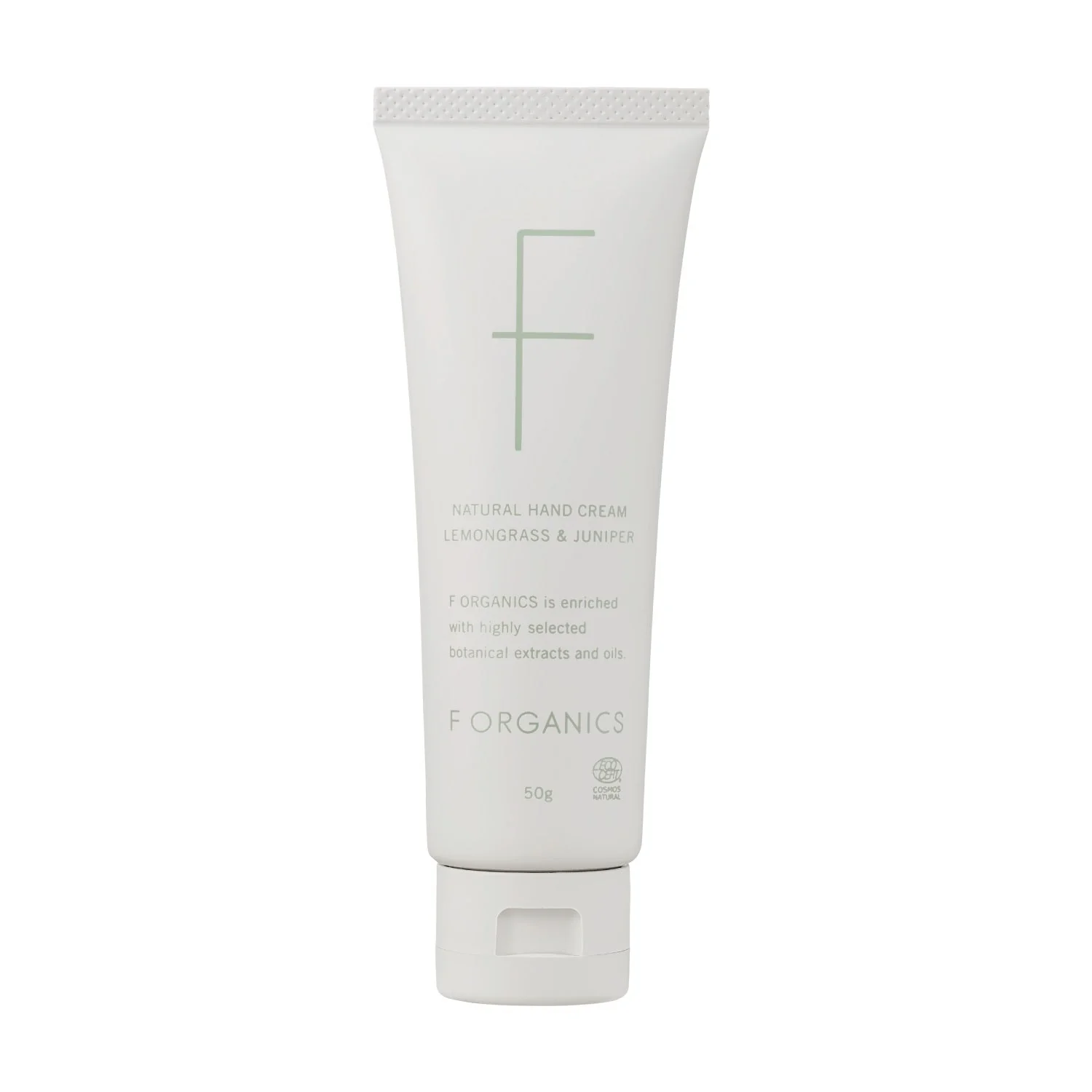 F Organics Natural Hand Cream N50g Lemongrass & Juniper