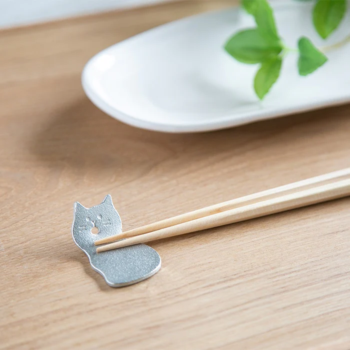 Nousaku Connectable Chopstick Rest - Cat - Image 2