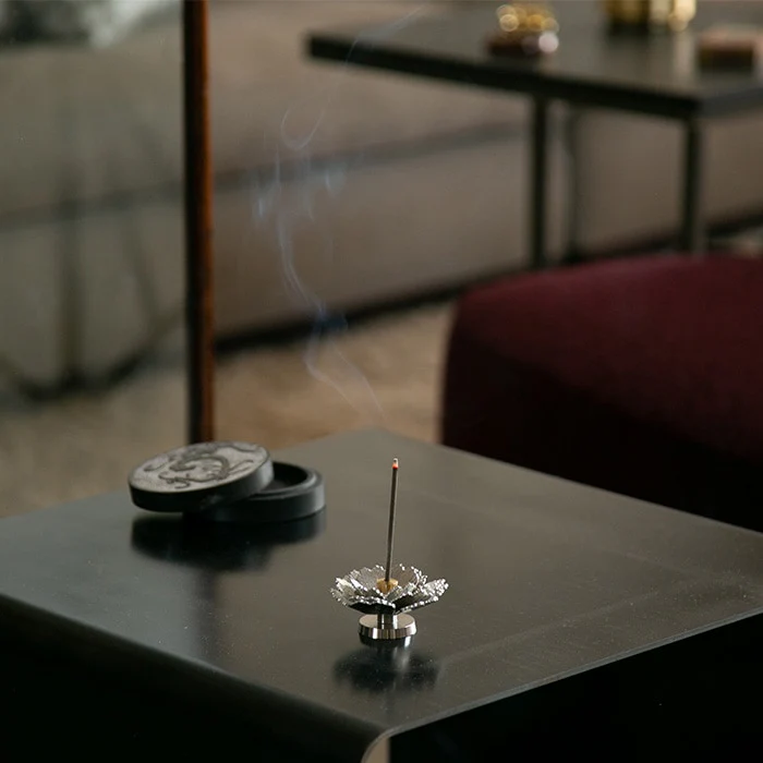 Nousaku Incense stand - Lotus/Peony - Image 4