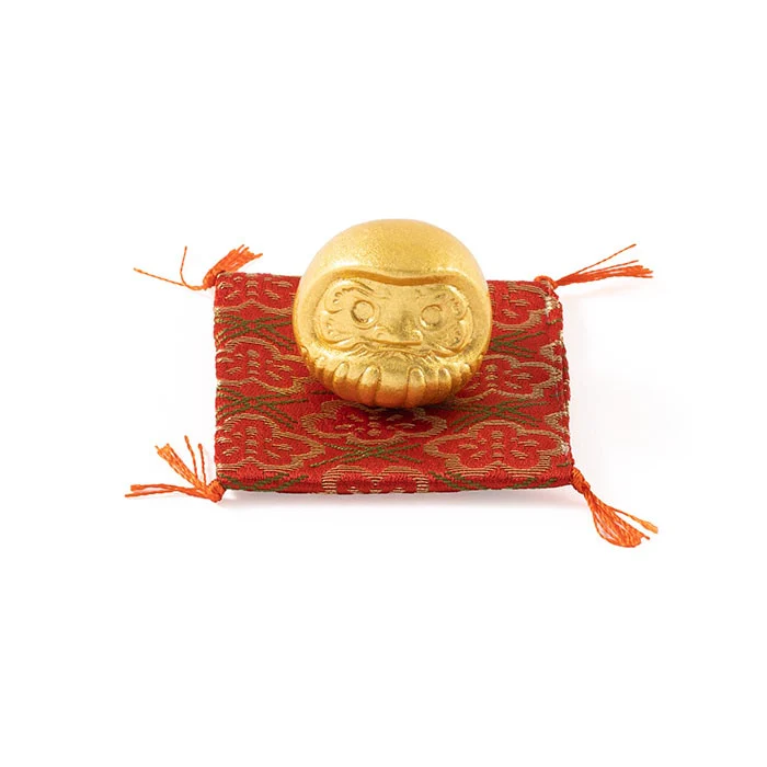 Nousaku Lucky Daruma - Gold Leaf - Image 2