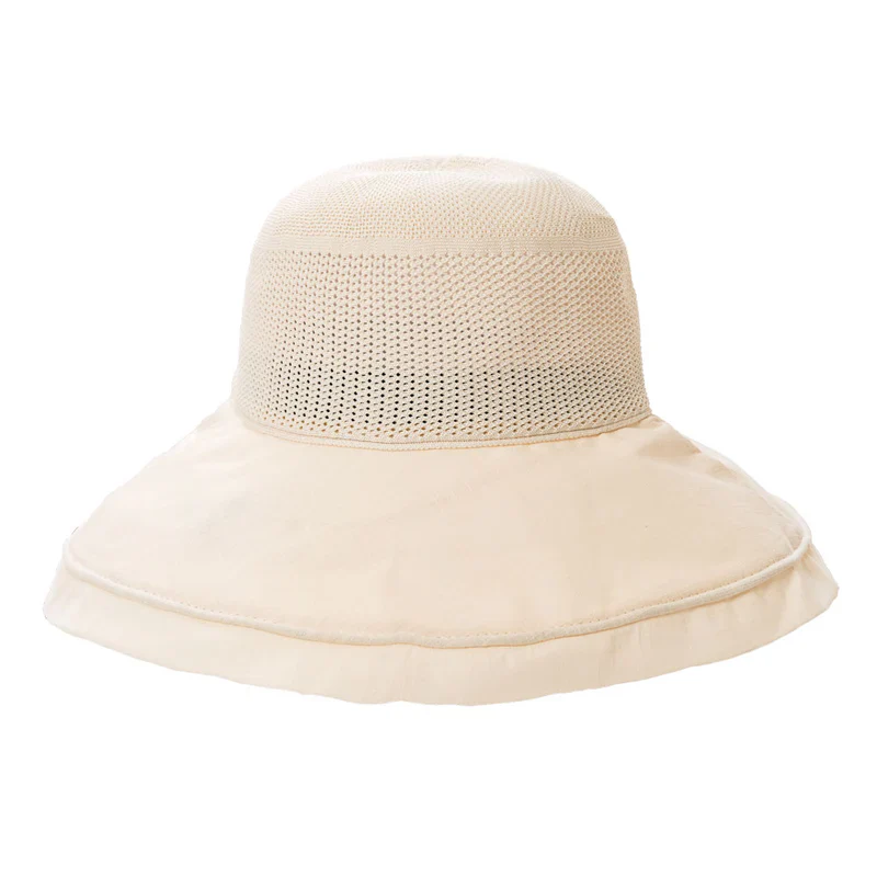 Sun Family UV & Cool Wide-Brim Mesh Hat