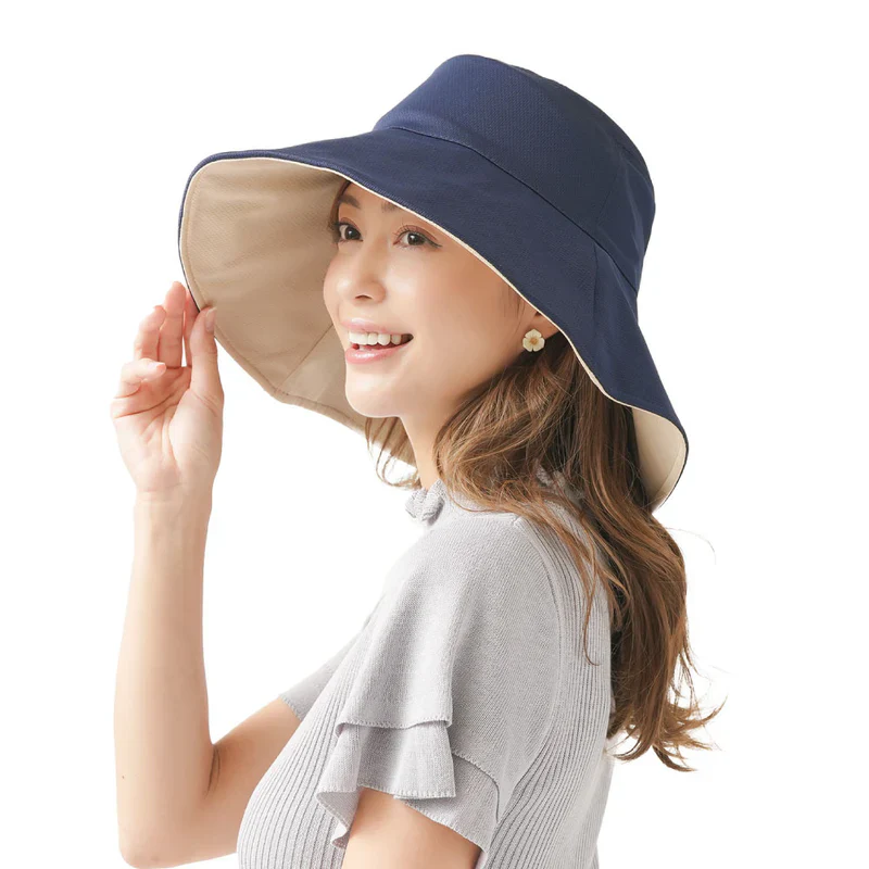Sun Family UV-resistant Foldable Reversible Hat - Image 4