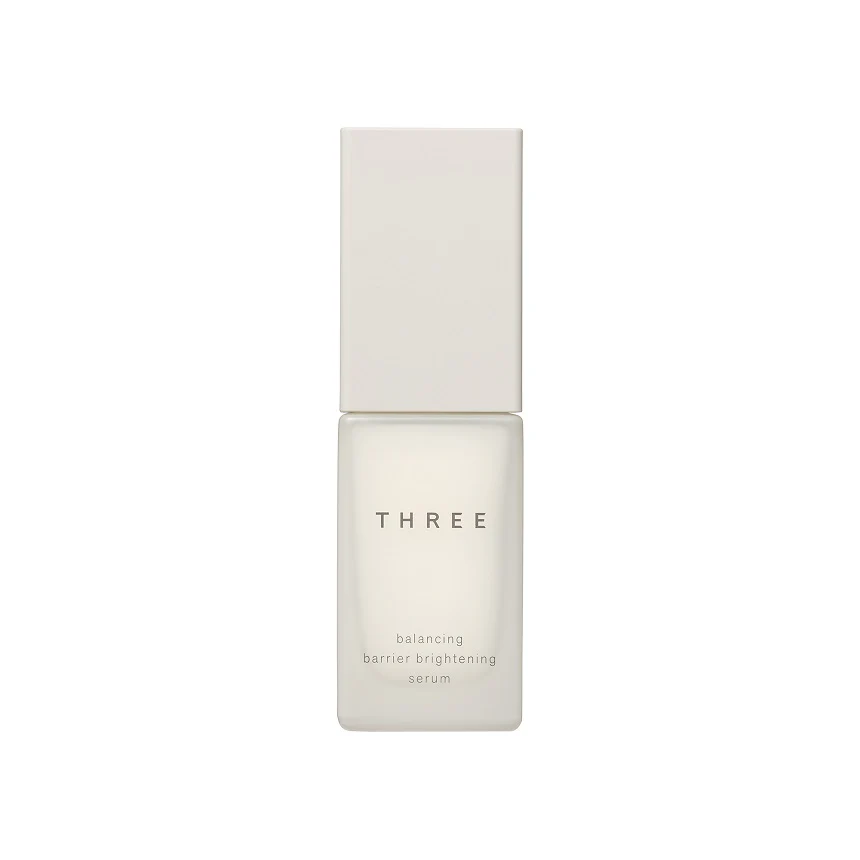 THREE Balancing Barrier Brightening Serum