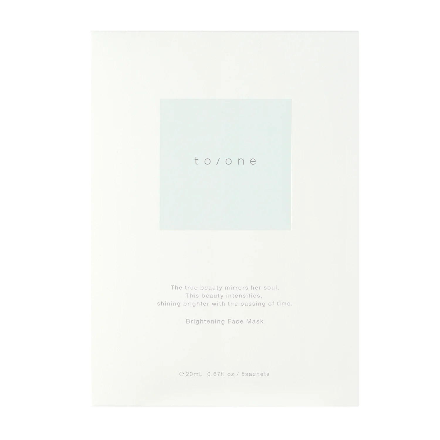 To/one Brightening Face Mask (5 pieces) - Image 4