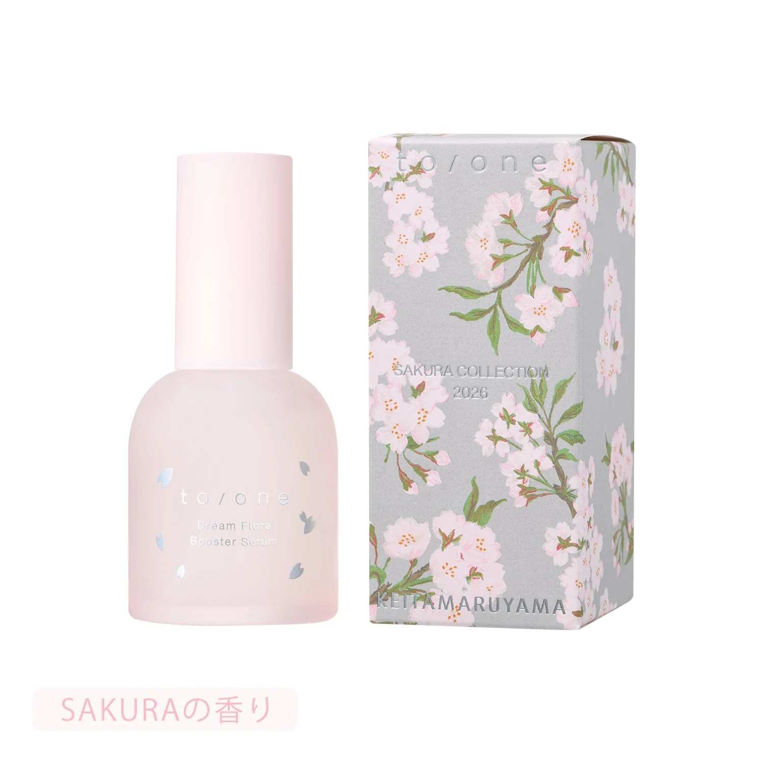 To/one x KEITAMARUYAMA Dream Flora Booster Serum SAKURA in Bloom 2026